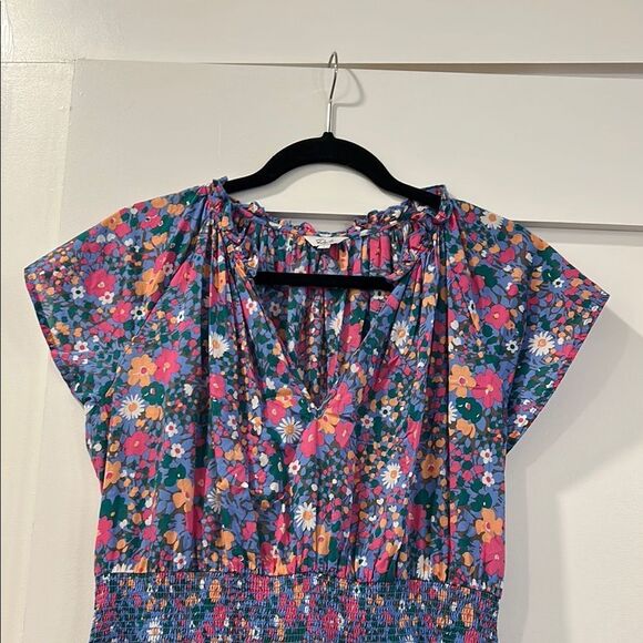 Rails Floral Print Long Dress, Size Large - Picture 2 of 9